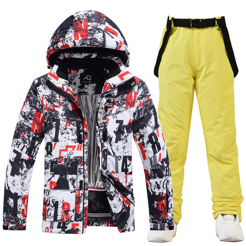 Timms Men's Size Snow Ski Suit Winter Outdoors Windproof Clothes