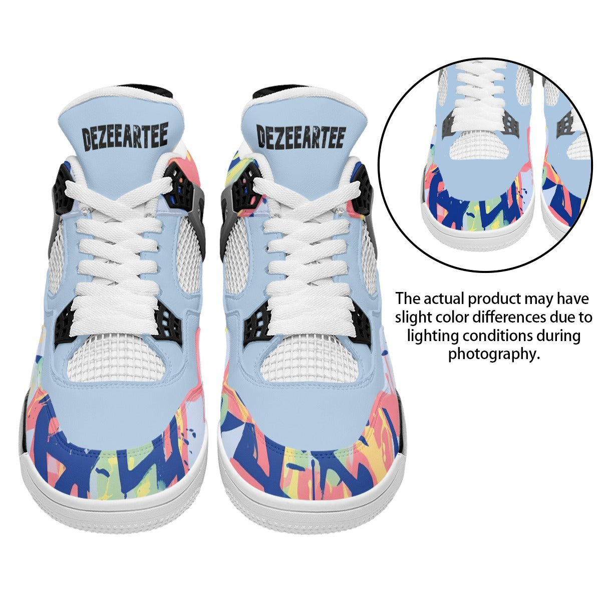 Dezeeartee Unisex Men's Style Light Air Cushion Basketball Shoes