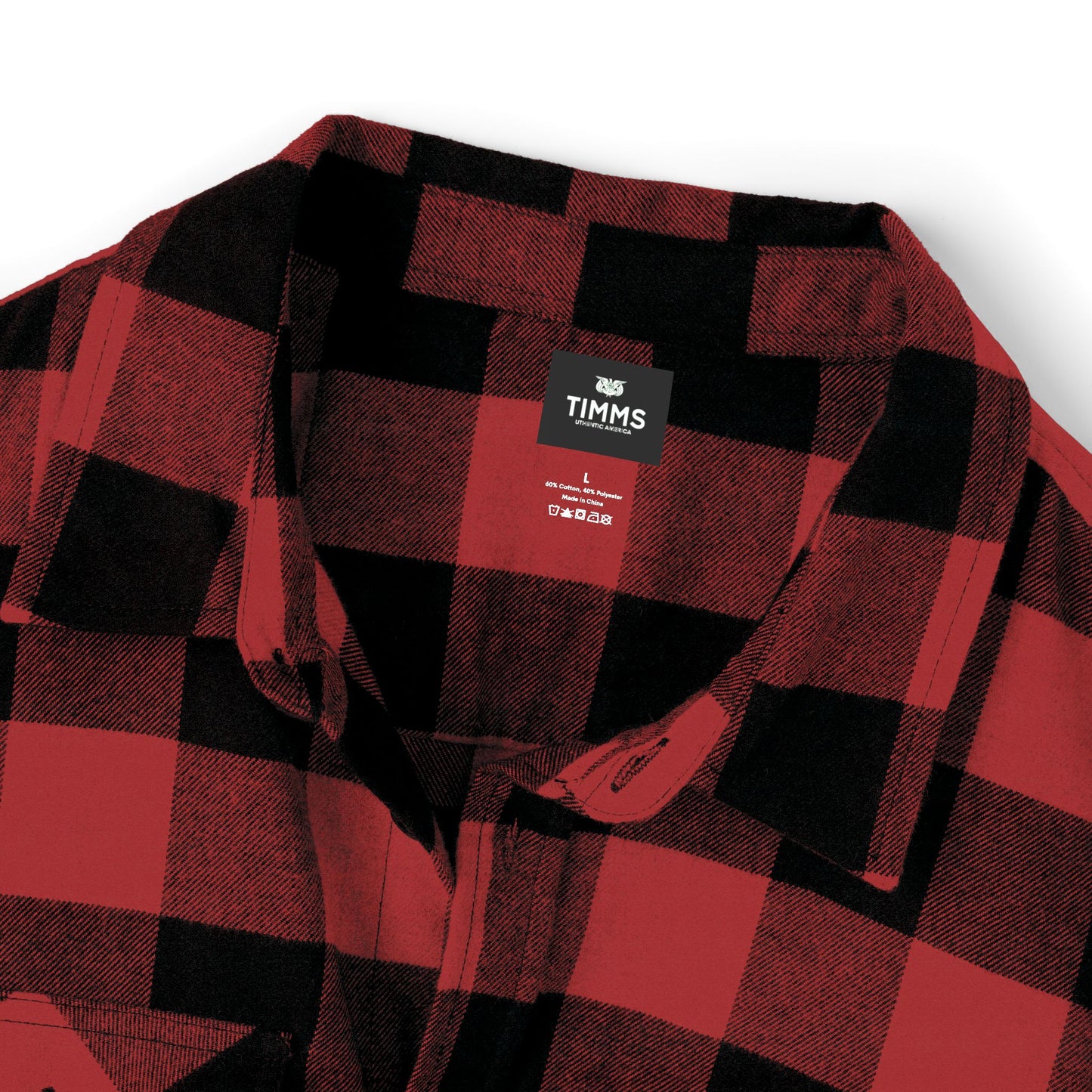 TIMMS Uthentic America Unisex Flannel Shirt