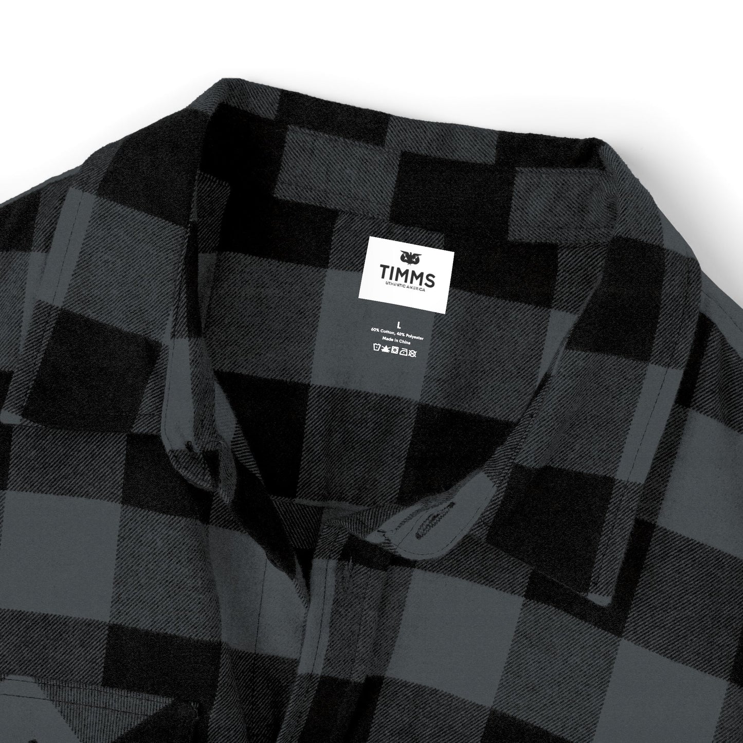 TIMMS Uthentic America Unisex Flannel Shirt