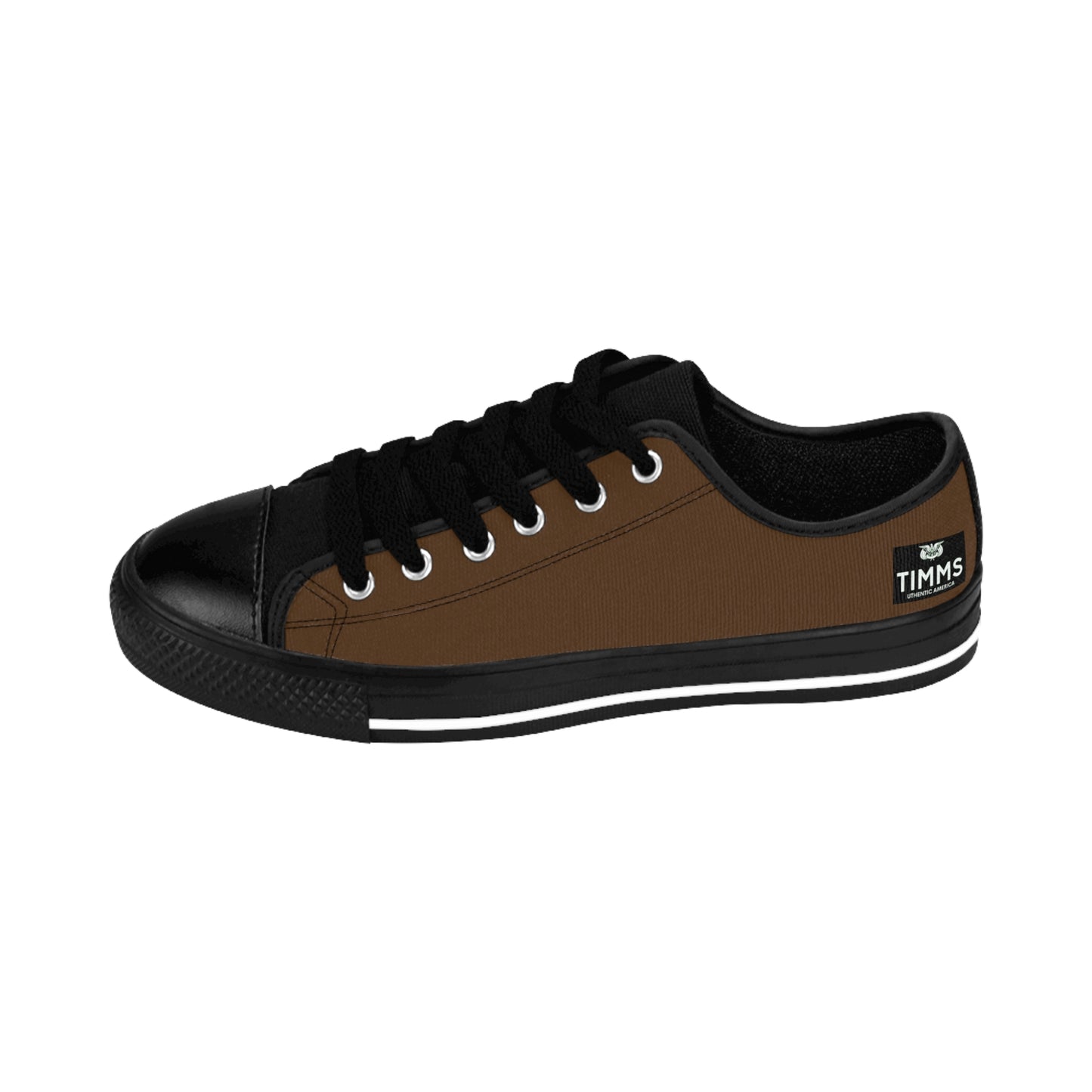 Copy of TIMMS Uthentic America Saddle Brown Canvas Sneaker Mens Footwear