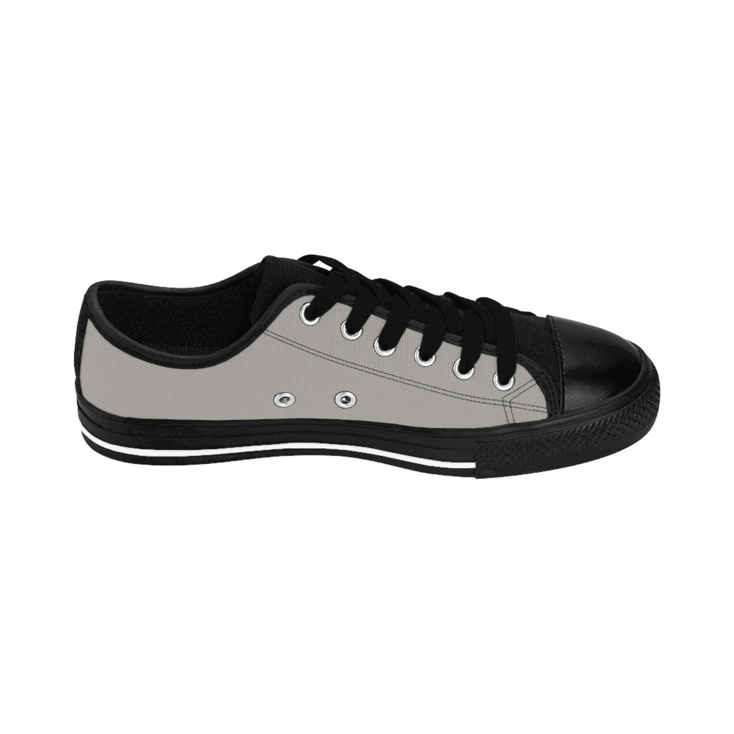 TIMMS Uthentic America Patent Gray Canvas Womens Sneaker Footwear