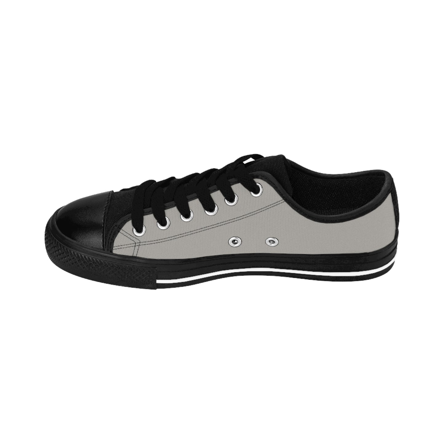 TIMMS Uthentic America Patent Gray Canvas Womens Sneaker Footwear