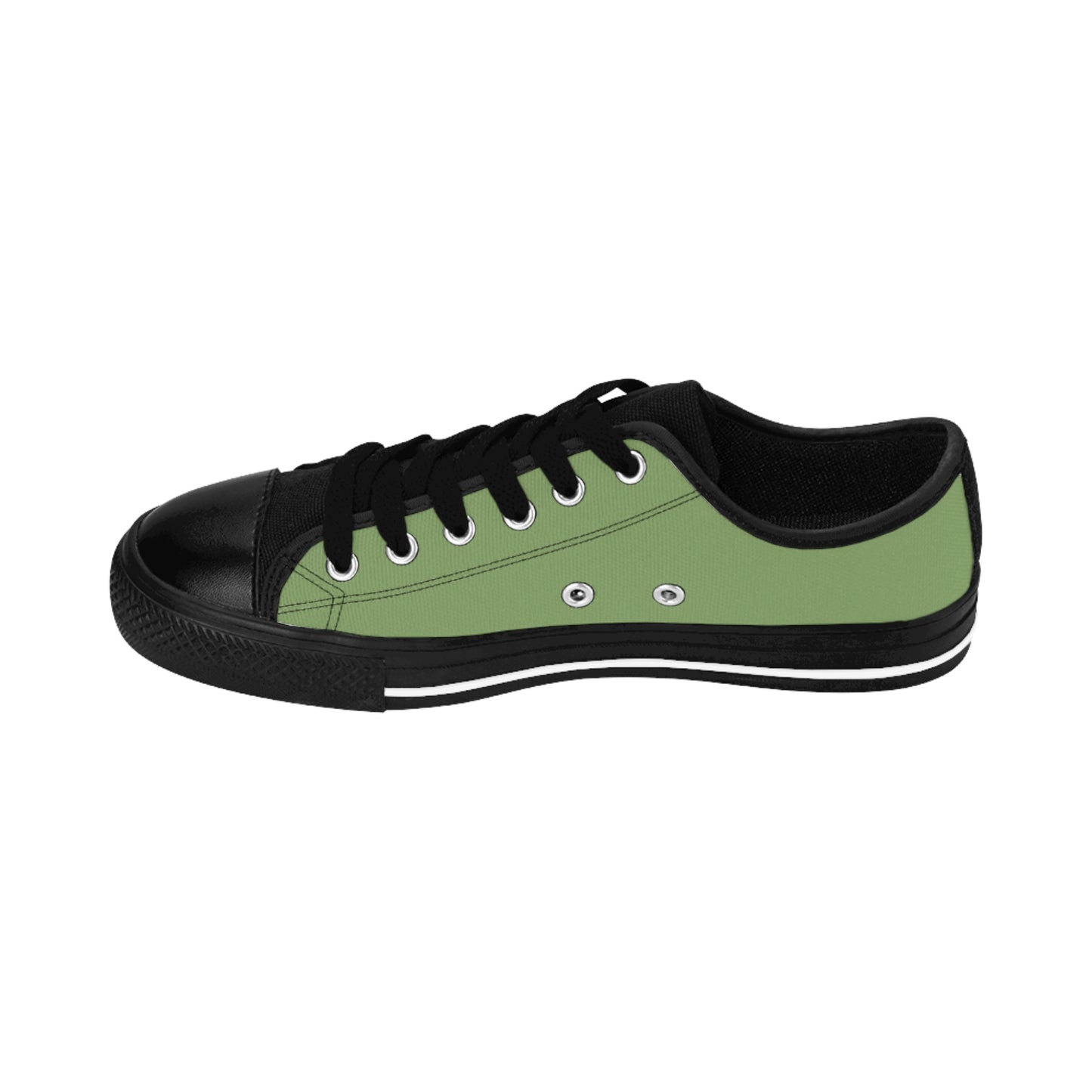 TIMMS Uthentic America Mens Green Days 2024 Canvas Sneakers - Unique Footwear For Modern Men's Style