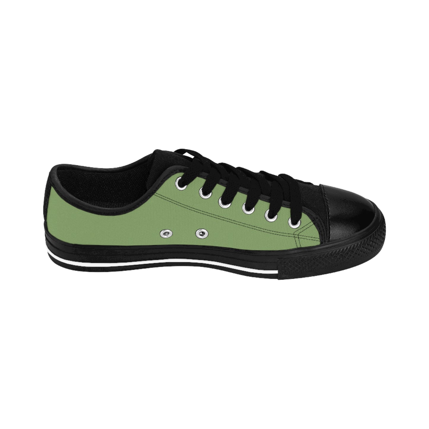 TIMMS Uthentic America Mens Green Days 2024 Canvas Sneakers - Unique Footwear For Modern Men's Style