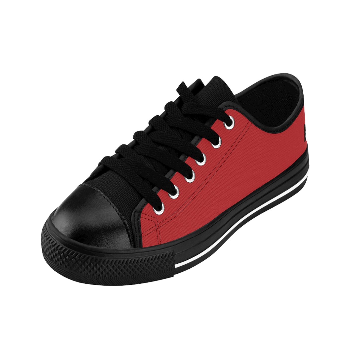 Women's TIMMS Sneakers Burgundy Wine Solid Color
