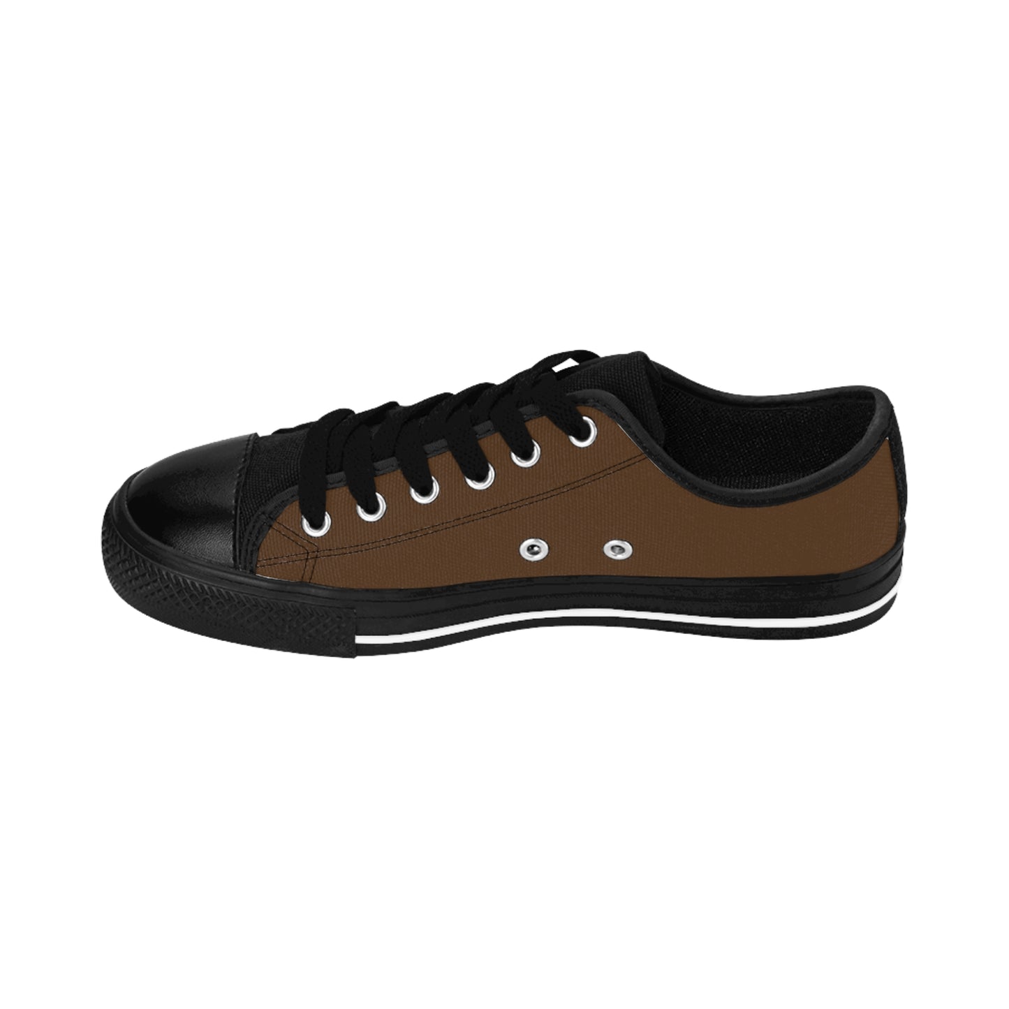 TIMMS Uthentic America Saddle Brown Canvas Sneaker Mens Footwear