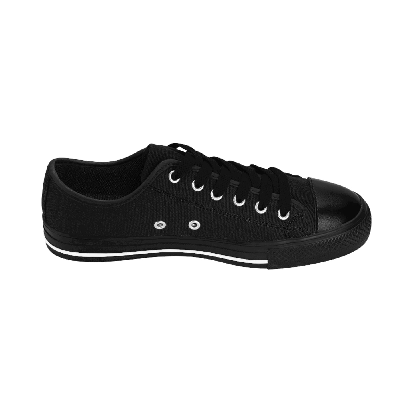 TIMMS Black Men's Canvas Sneakers 2025
