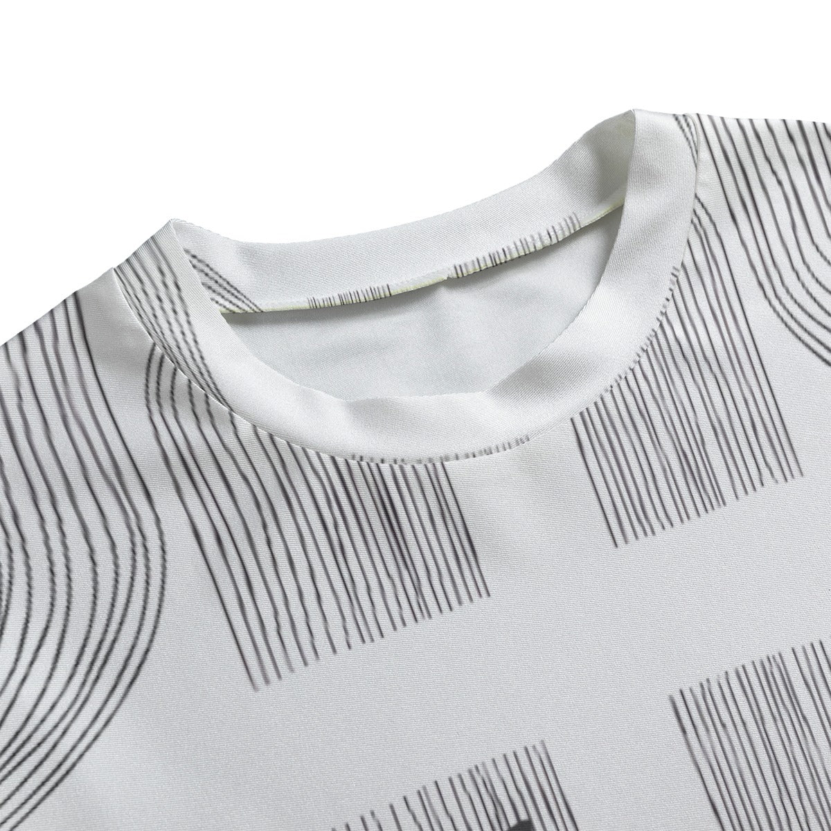 Elegant Mature Women's Bad Society Side Split T-shirt Set