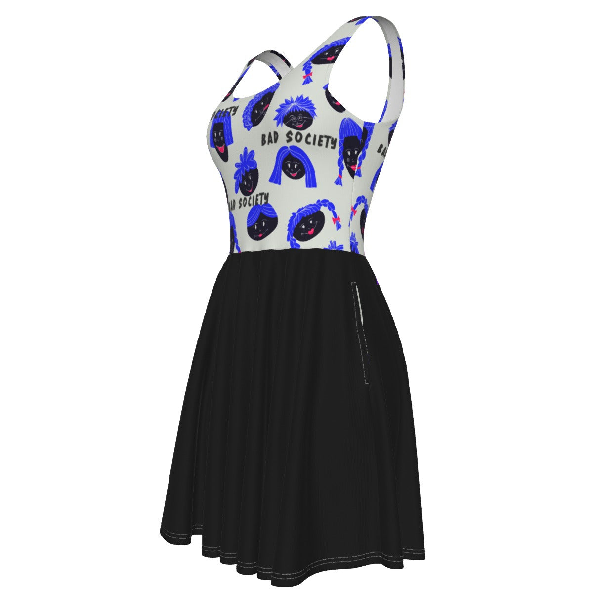 Obay Bad Society Women's Tank Vest Dress