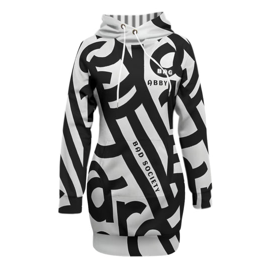 The Bad Society Pullover Hoodie With Raglan Sleeve Hoodie Dress Plus Sizes Available