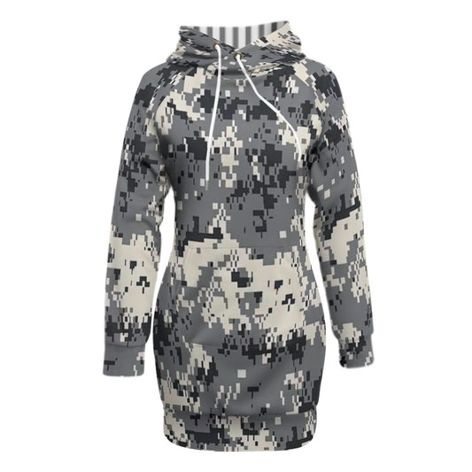 Shopopie Women's Pullover Camouflage  Hoodie With Long Sleeve and Drawstring    ALL SIZES