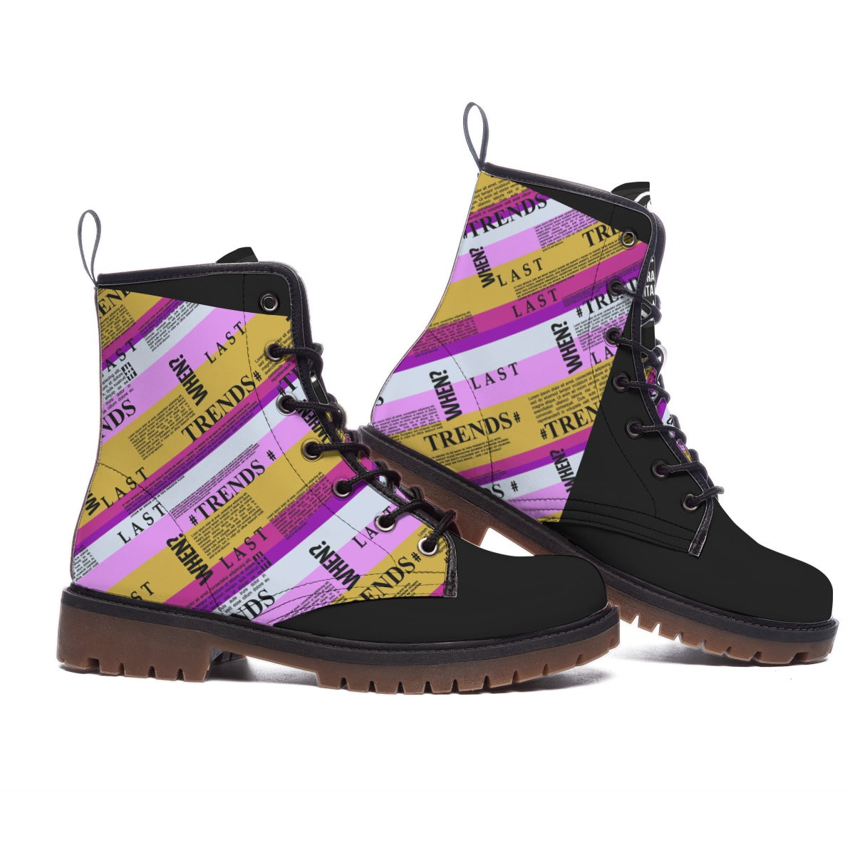 Vegan Leather TIMMS Official From Italy Men Style Short Lady Page Design Boot