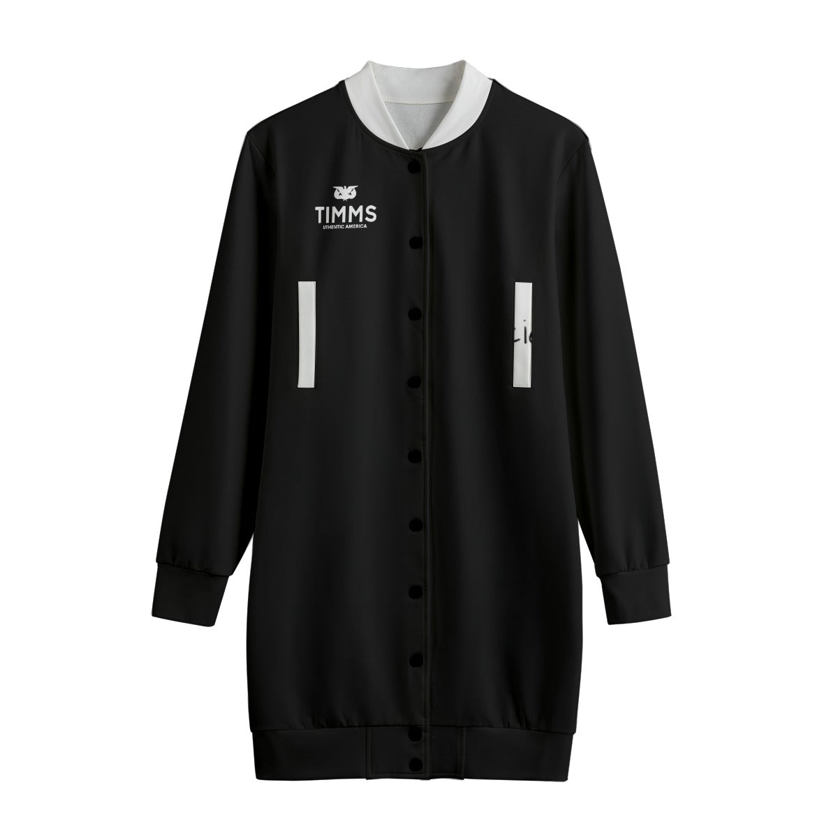 Women's Long Length Timms Baseball Jacket