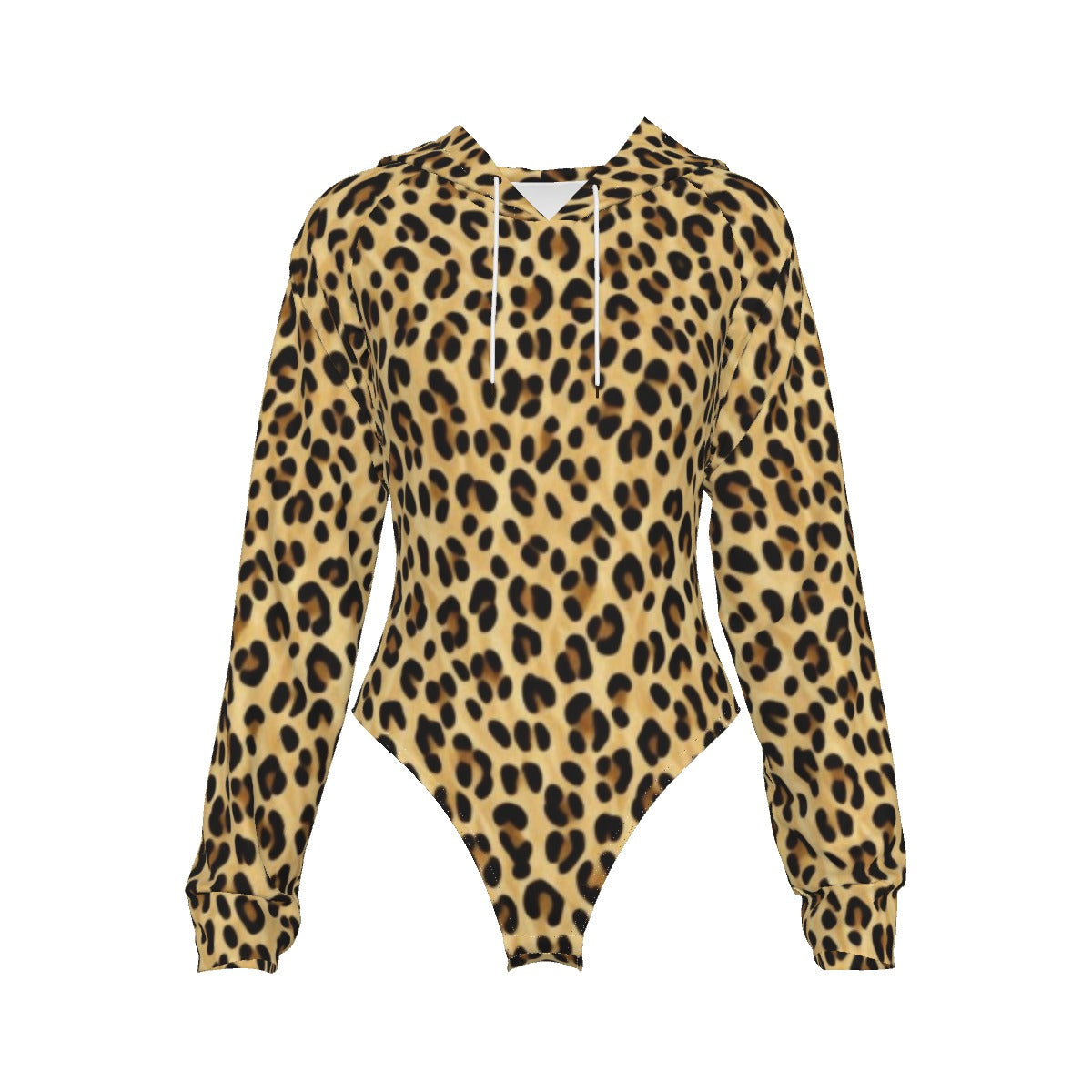 Bag Abby Women's Raglan Sleeve Hooded Bodysuit
