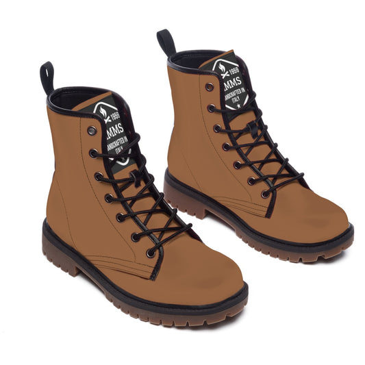 TIMMS of Italy Vegan PU Leather Men's Style Short Boots