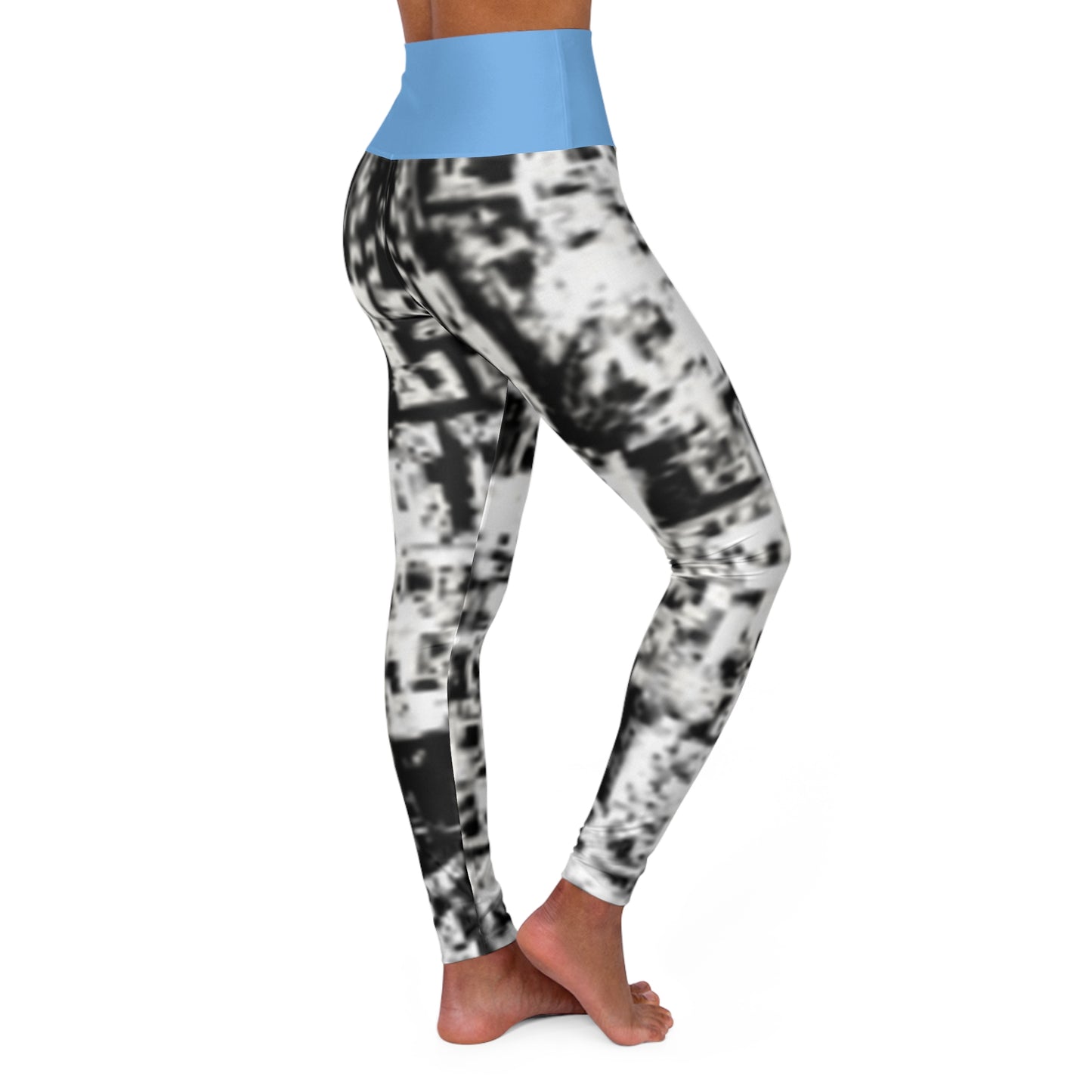 Ladies 1 Couture High Waist  Feel Good Yoga Leggings  with/  Extreme Bodyshape  Firm Design by Bag Abby