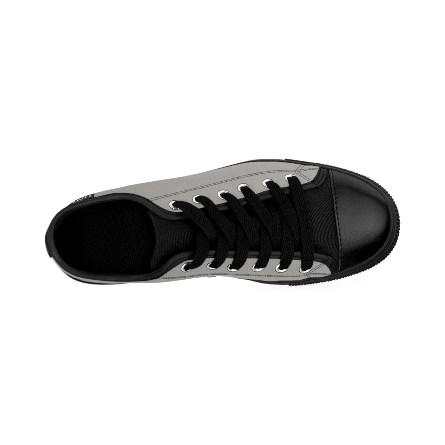 TIMMS Uthentic America Patent Gray Canvas Womens Sneaker Footwear
