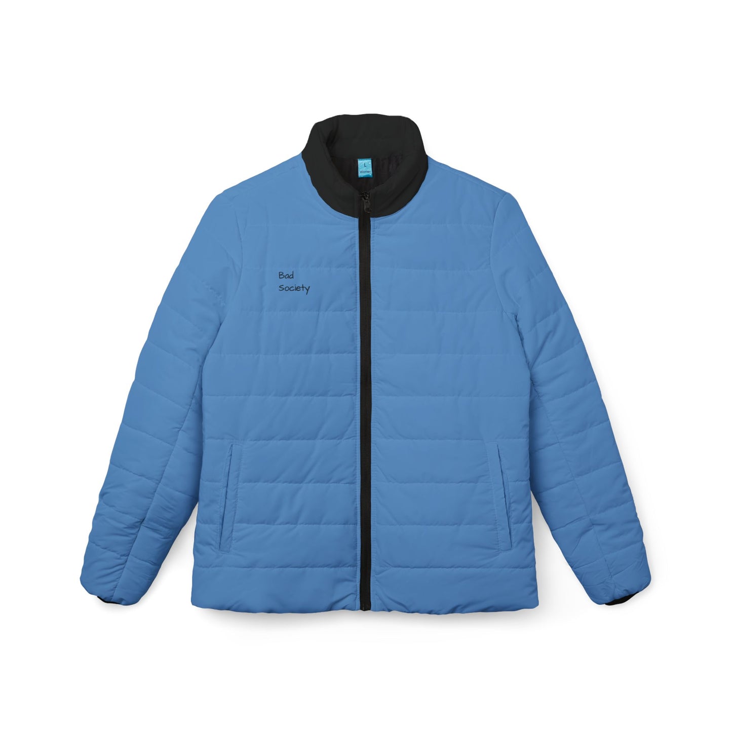 Cruel Love Women's Puffer Jacket - Cozy Outerwear Trendy Gift for Her, Winter Fashion, Street Style, Unique Design Bad Society