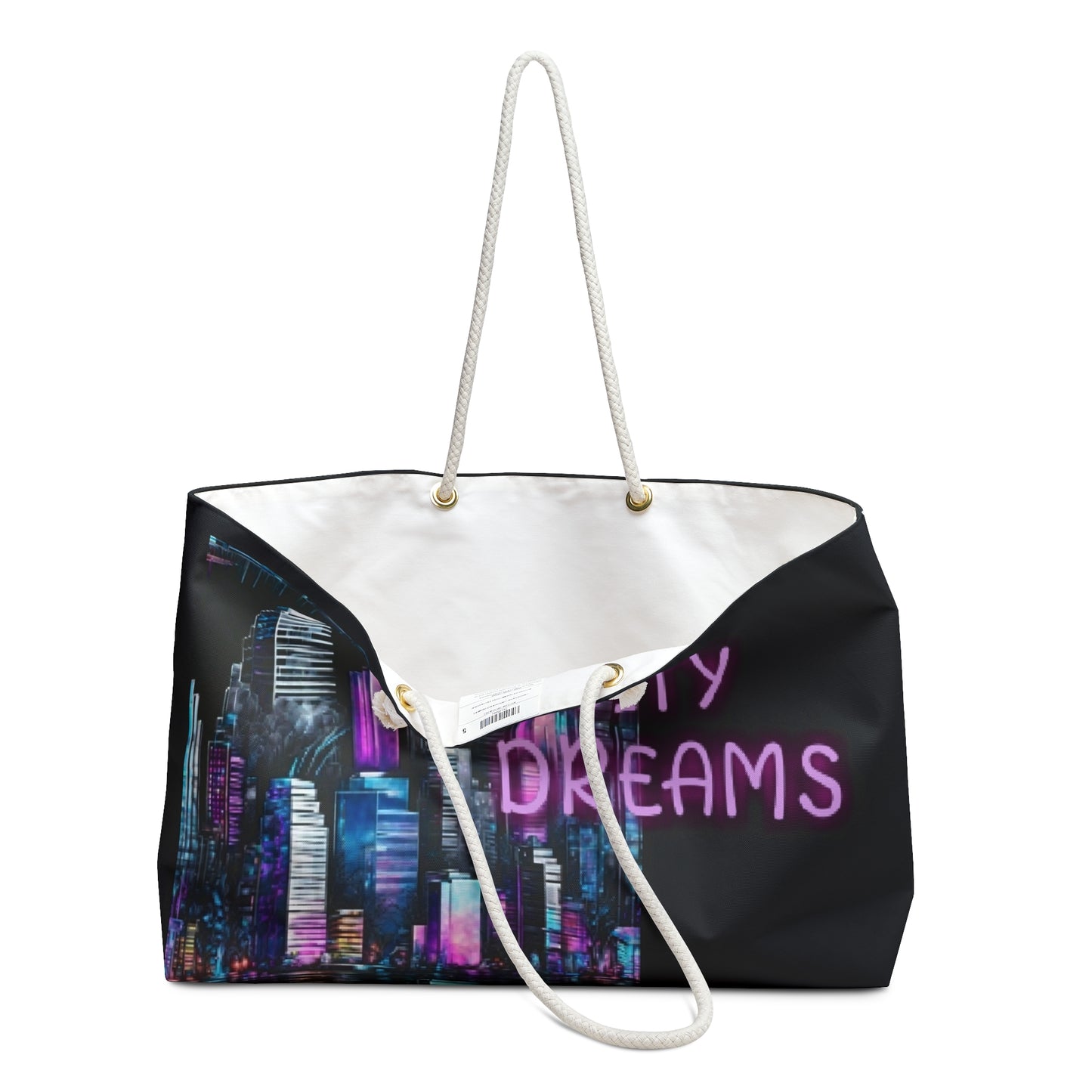 City Dreams Collection Biggie Tote Bag For School, Play or Work
