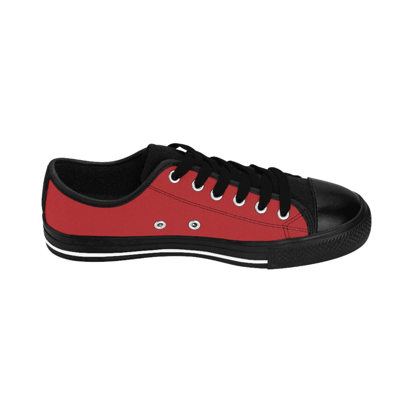 Women's TIMMS Sneakers Burgundy Wine Solid Color